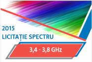 Procedură de selecţie competitivă în vederea acordării drepturilor de utilizare a frecvențelor radio în banda de frecvențe 3410-3800 MHz