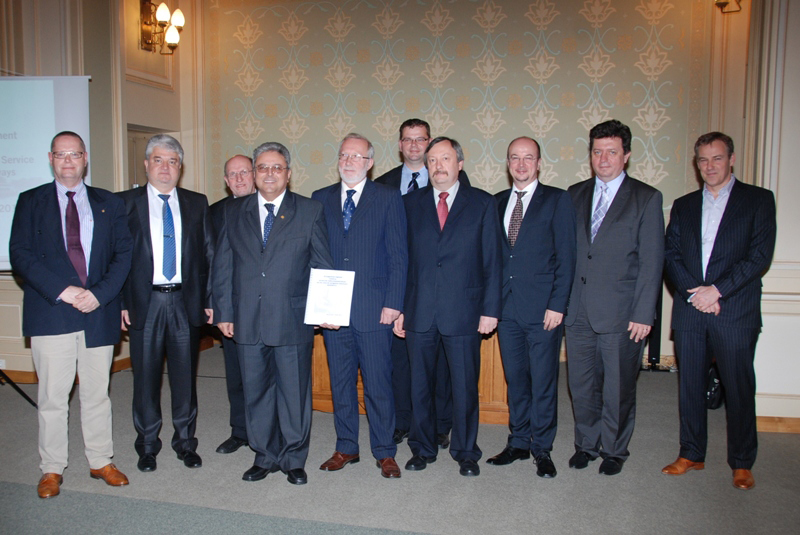 Ceremonia de semnare a textului revizuit al „Aranjamentului regional cu privire la serviciul de radiocomunicații pe căile de navigație interioară”